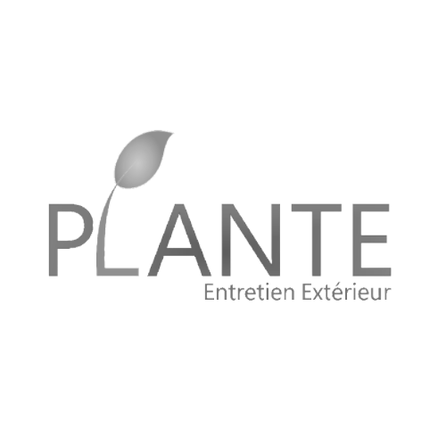 Plante exterieur logo BW