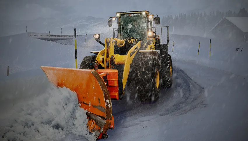 Snow removal_yellow-and-orange-snow-plouh